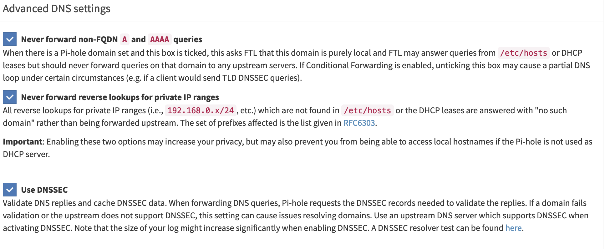 Enter multiple custom DNS-servers? - Community Help - Pi-hole Userspace