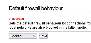 firewall blocked